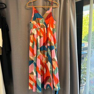 NWT Midi Coverup/Sundress w Slit